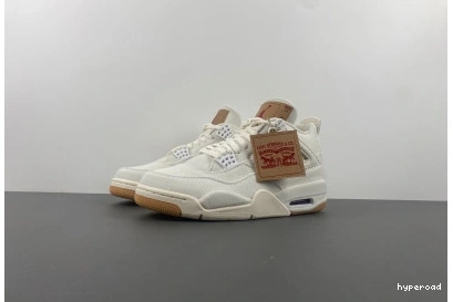 Hyperoad X AIR JORDAN 'WHITE' 4 LEVI'S 1003